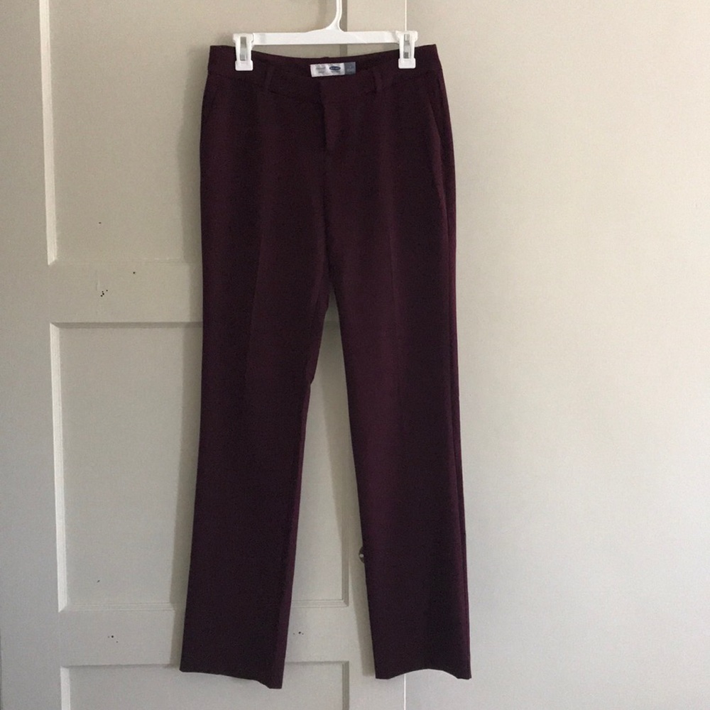 Maroon pants
